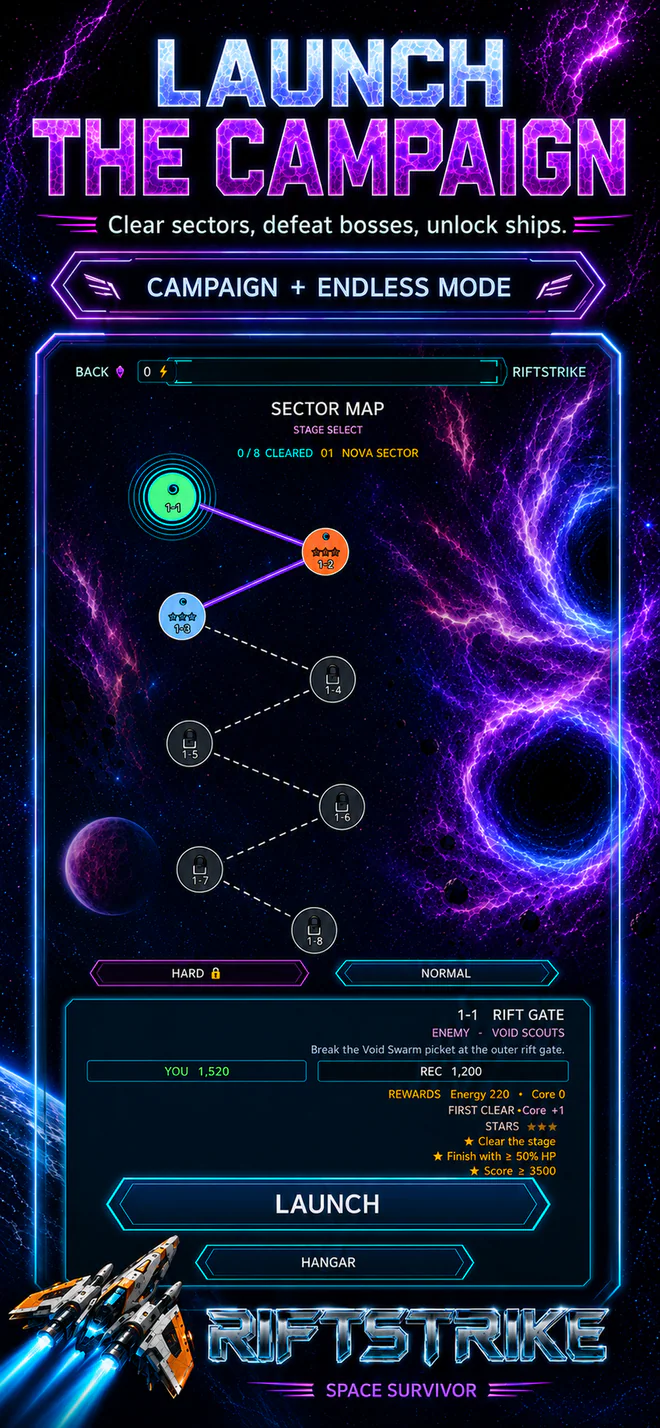 RIFTSTRIKE screen 2